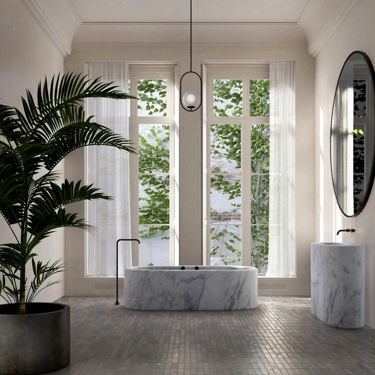 Render arquitetônico externo feito com Lumion