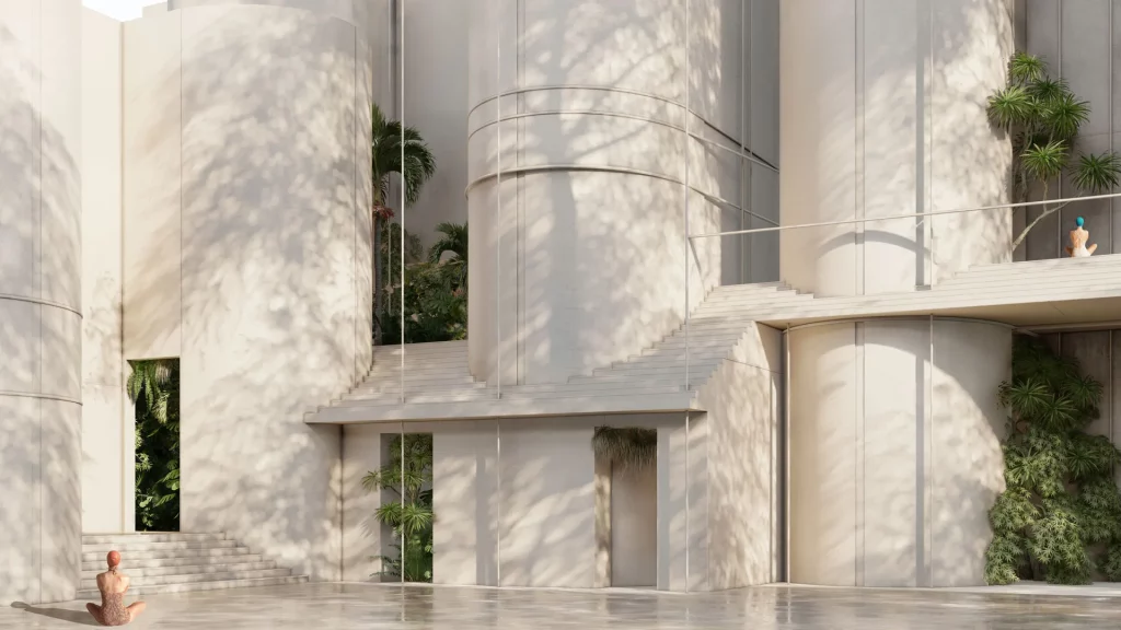 Visualización arquitectónica de fachada con Lumion